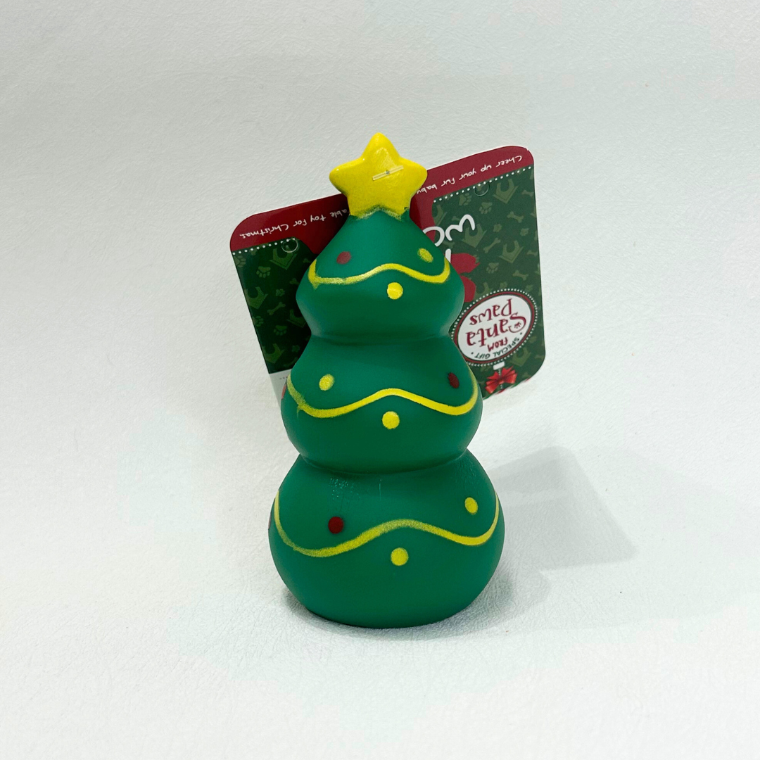 Xmas Tree Chew Toy (Squeaker)