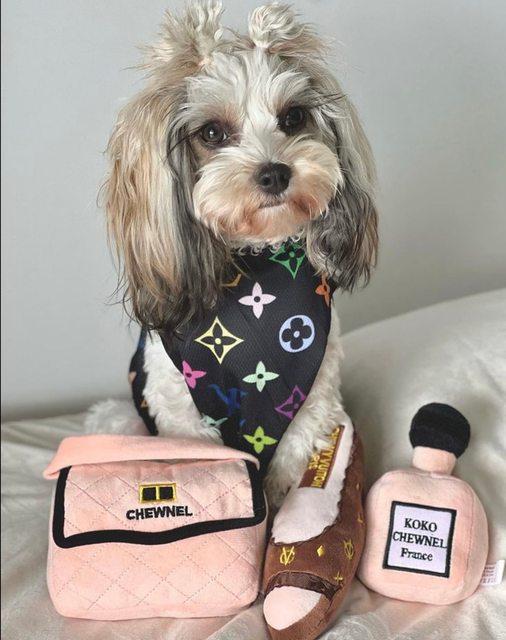 Pink Chewnel Toy Purse