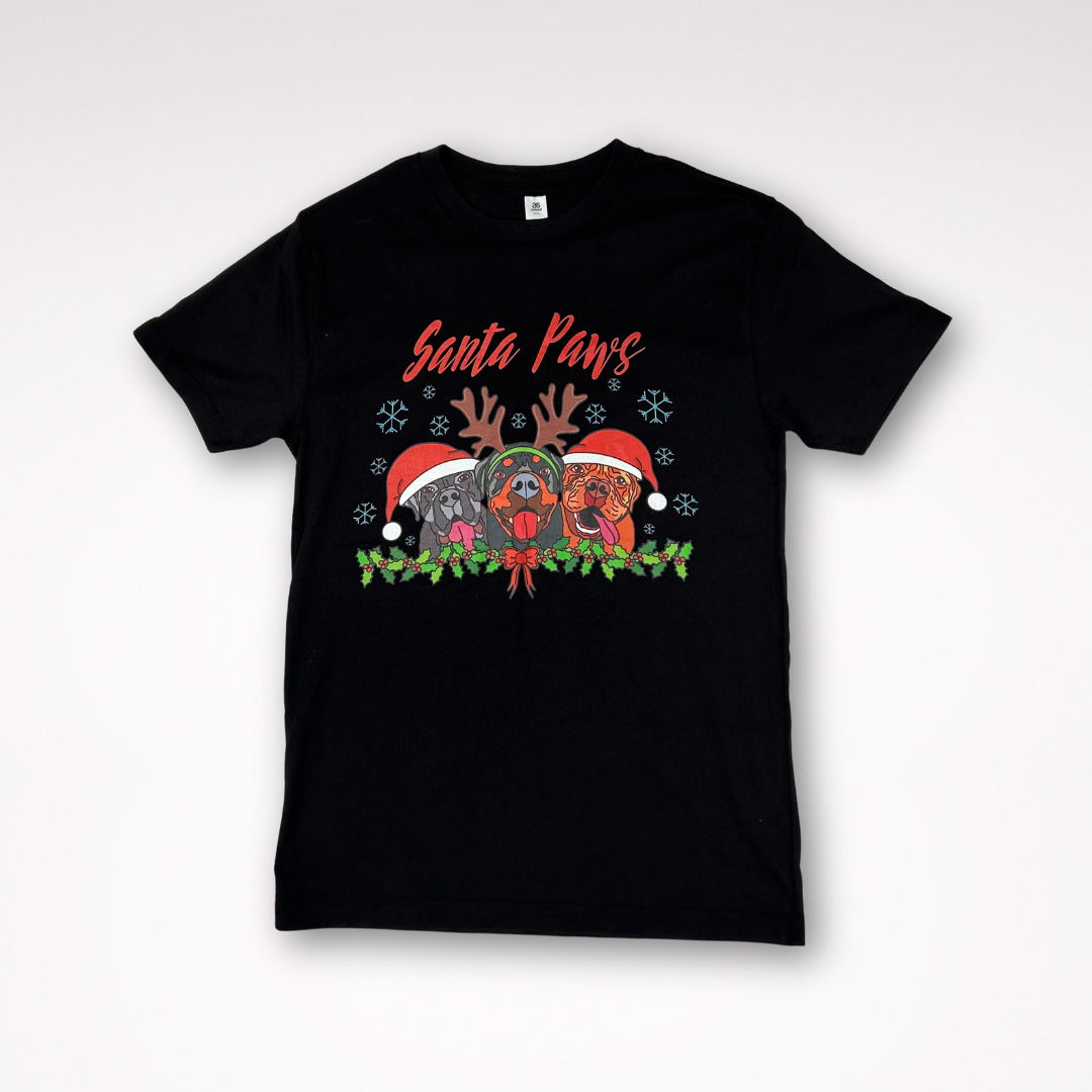 Unisex Santa Paws Tee