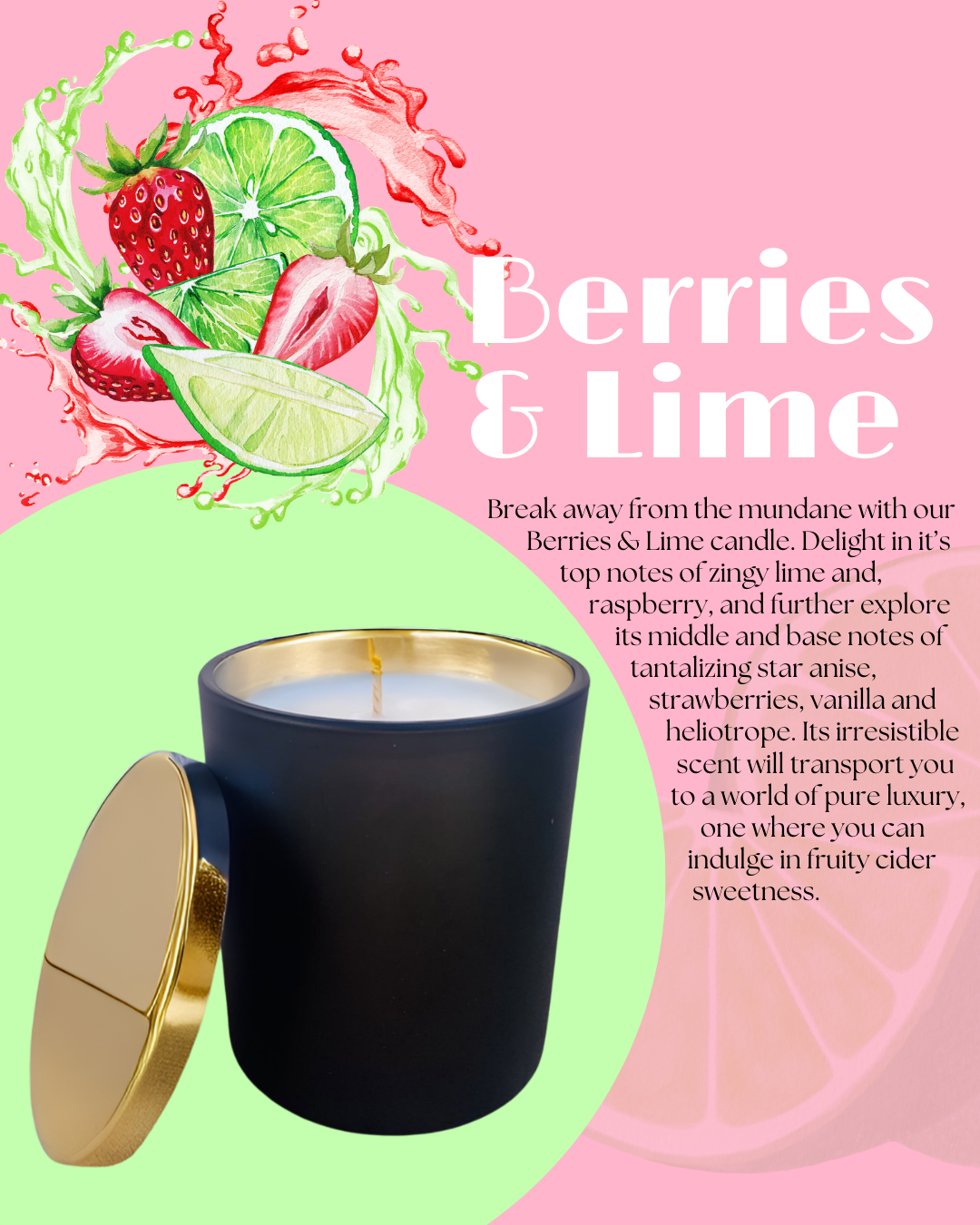 Berries & Lime Candle