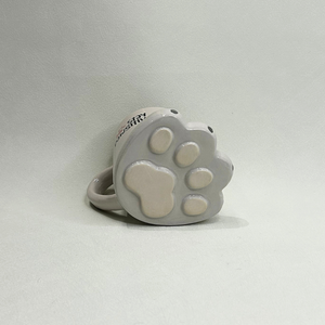 Stay Pawsitive Paw Mug