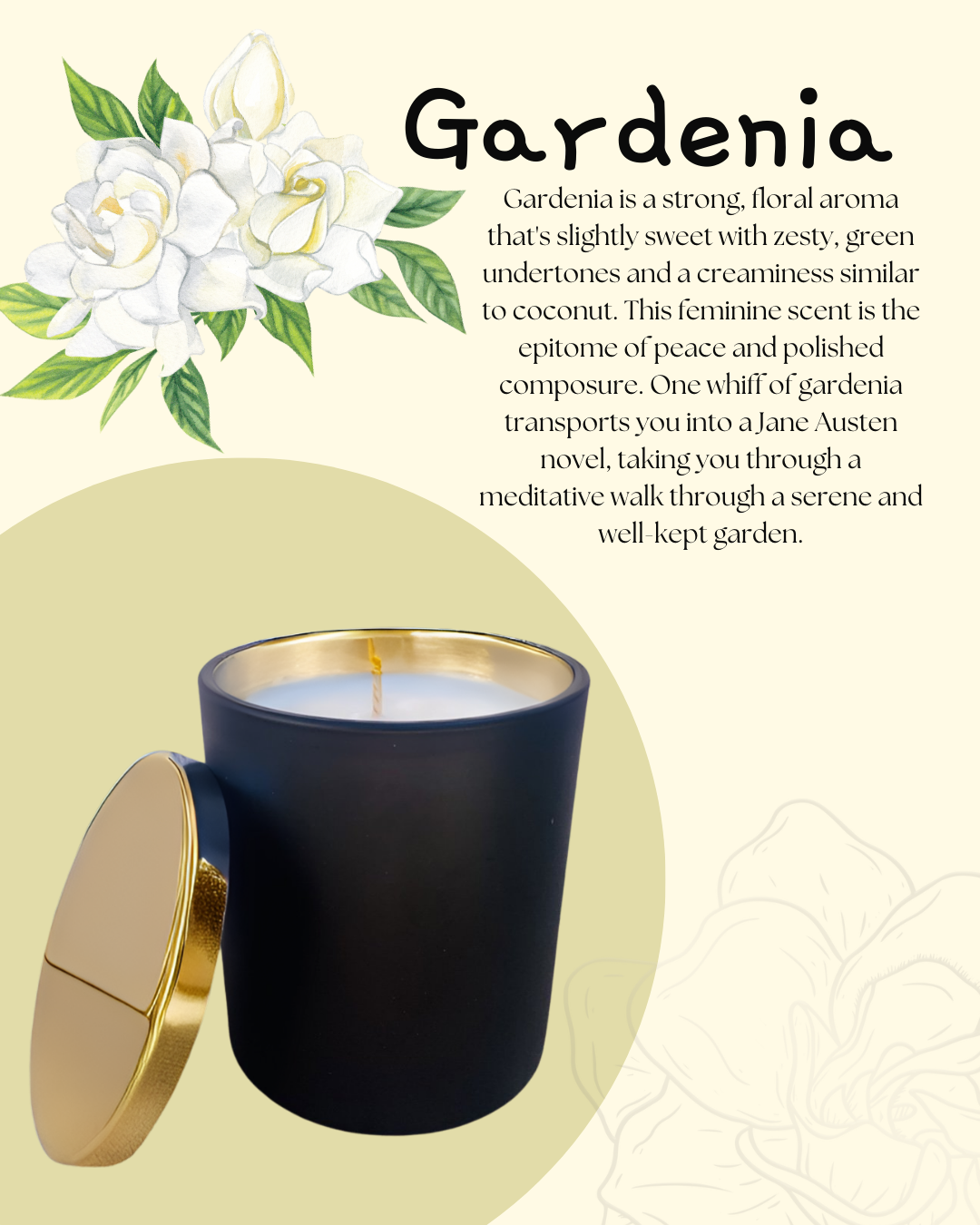 Gardenia Candle