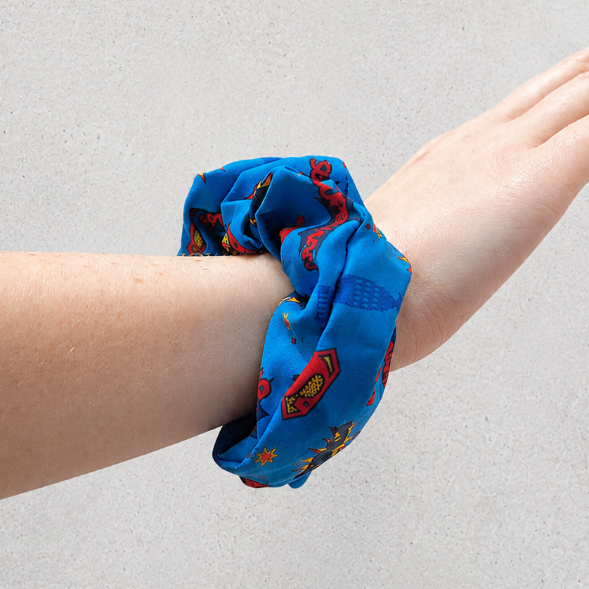 Superman Scrunchie