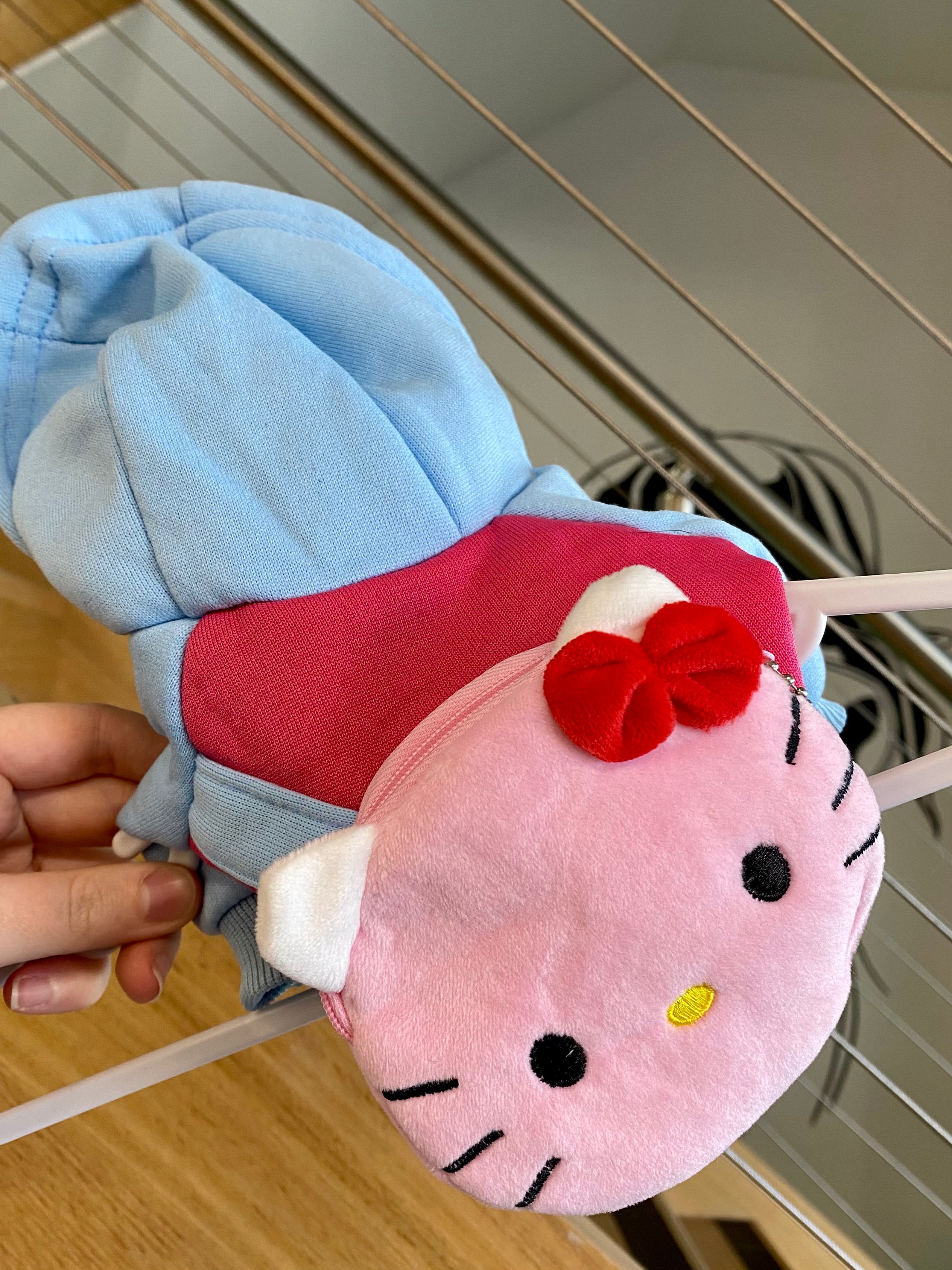 Character Backpack Pocket Hoodie