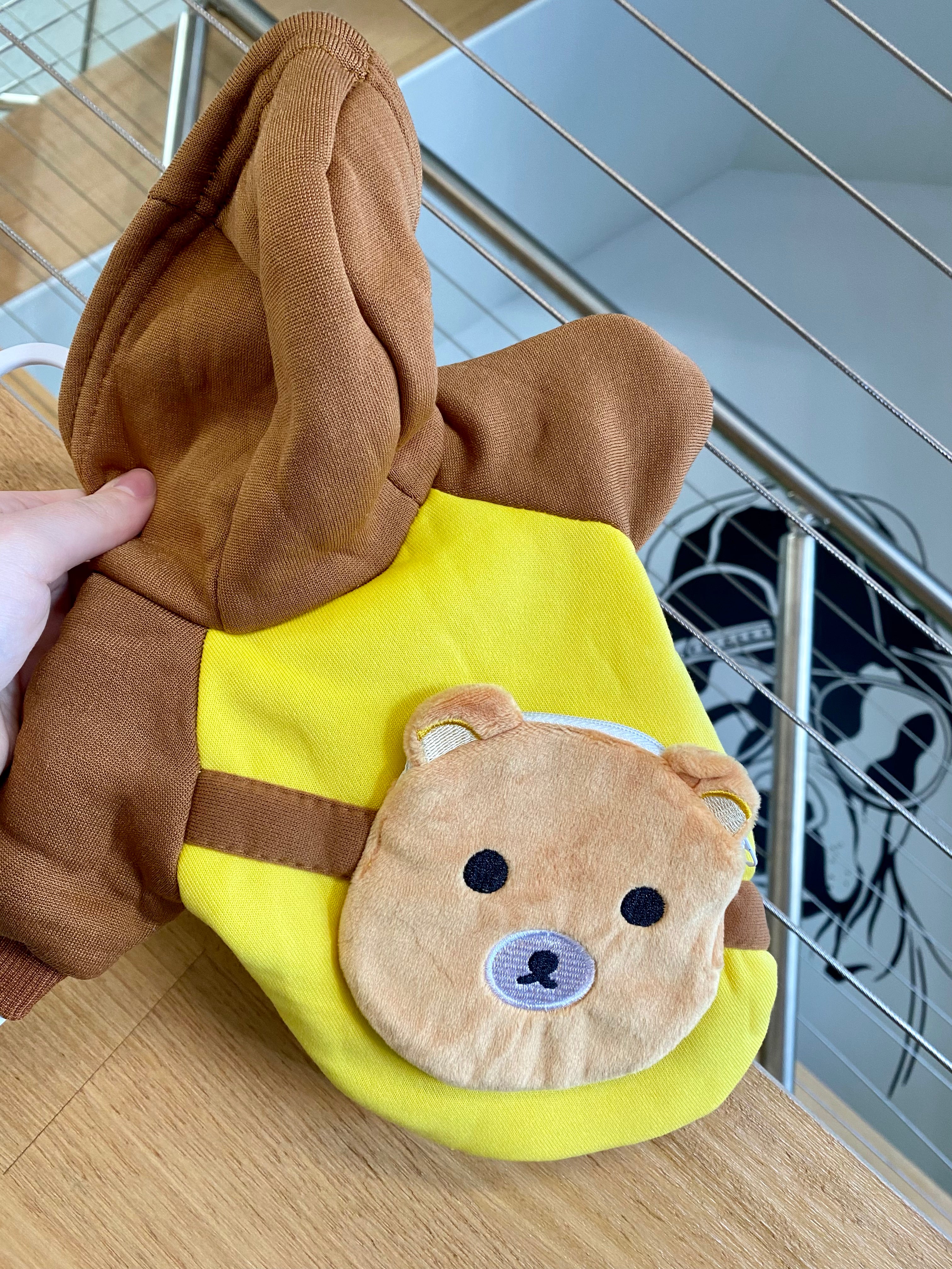 Character Backpack Pocket Hoodie