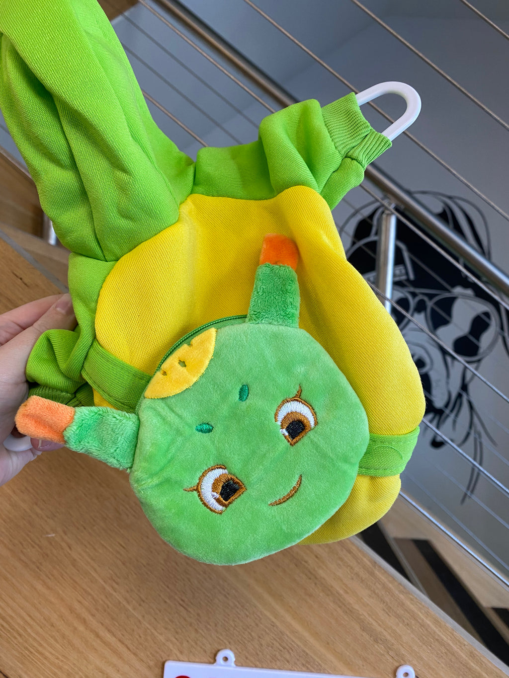 Character Backpack Pocket Hoodie