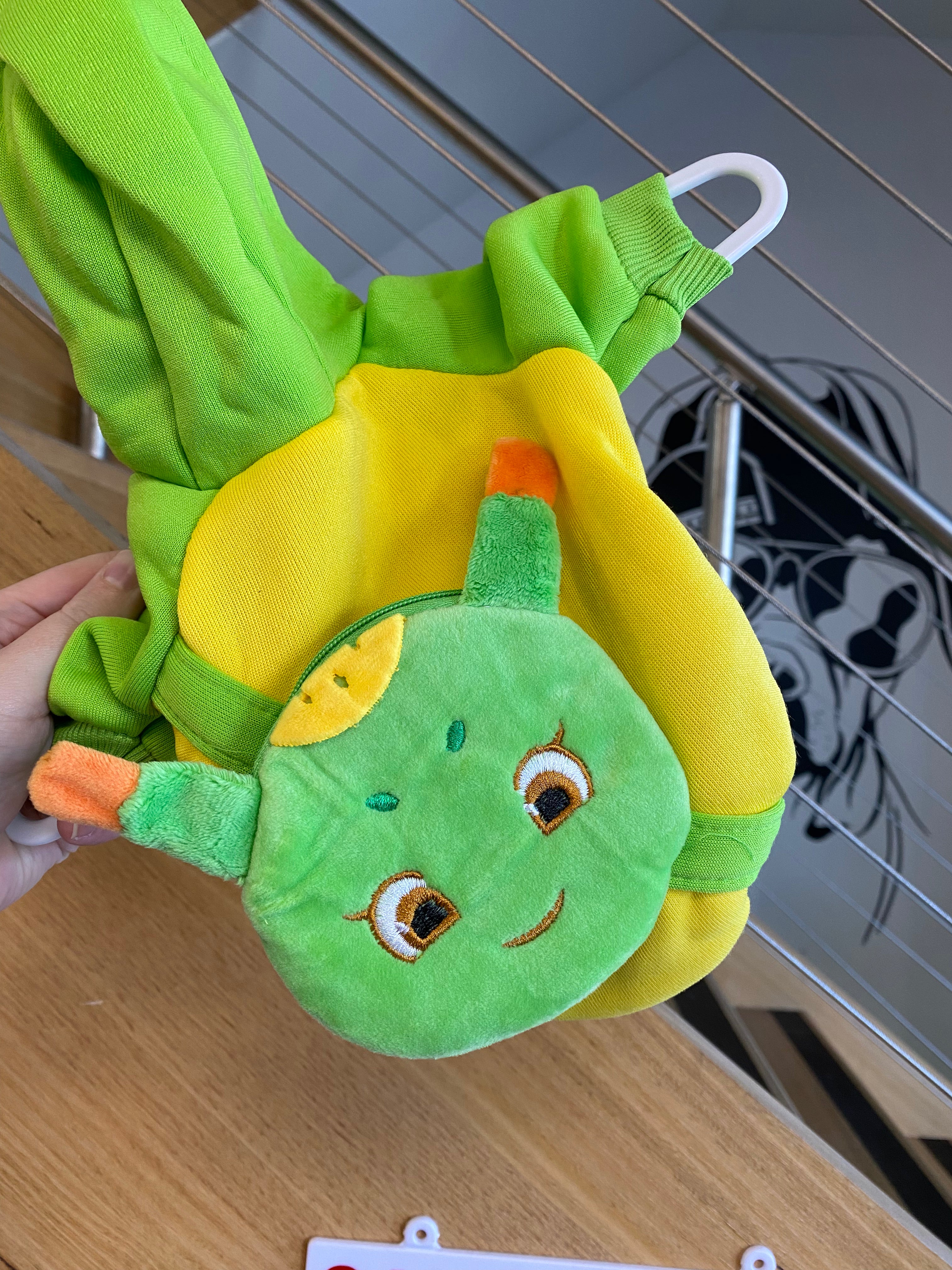Character Backpack Pocket Hoodie