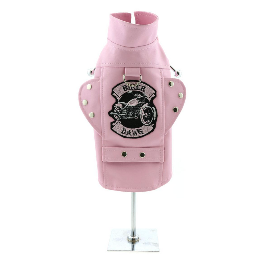 Biker Dawg Pink Jacket