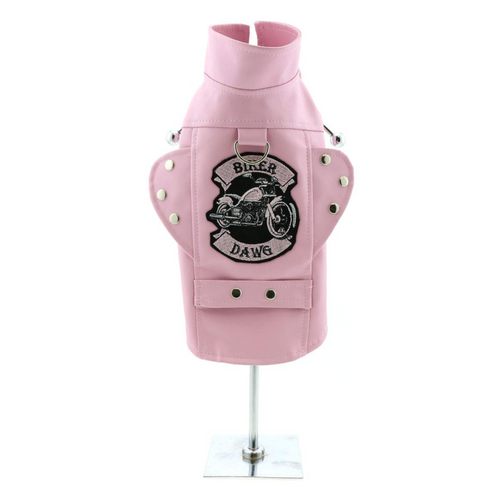 Biker Dawg Pink Jacket