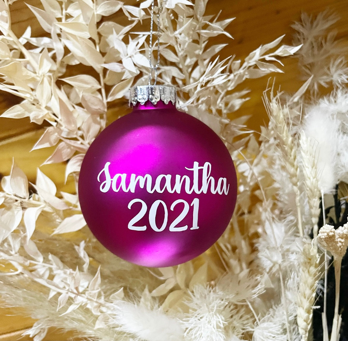 2021 Personalised Name Bauble