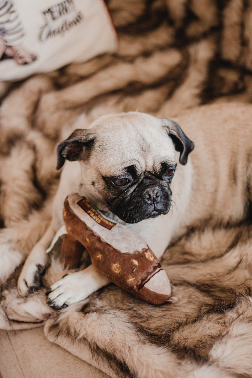 Chewy Vuiton Toy Heel