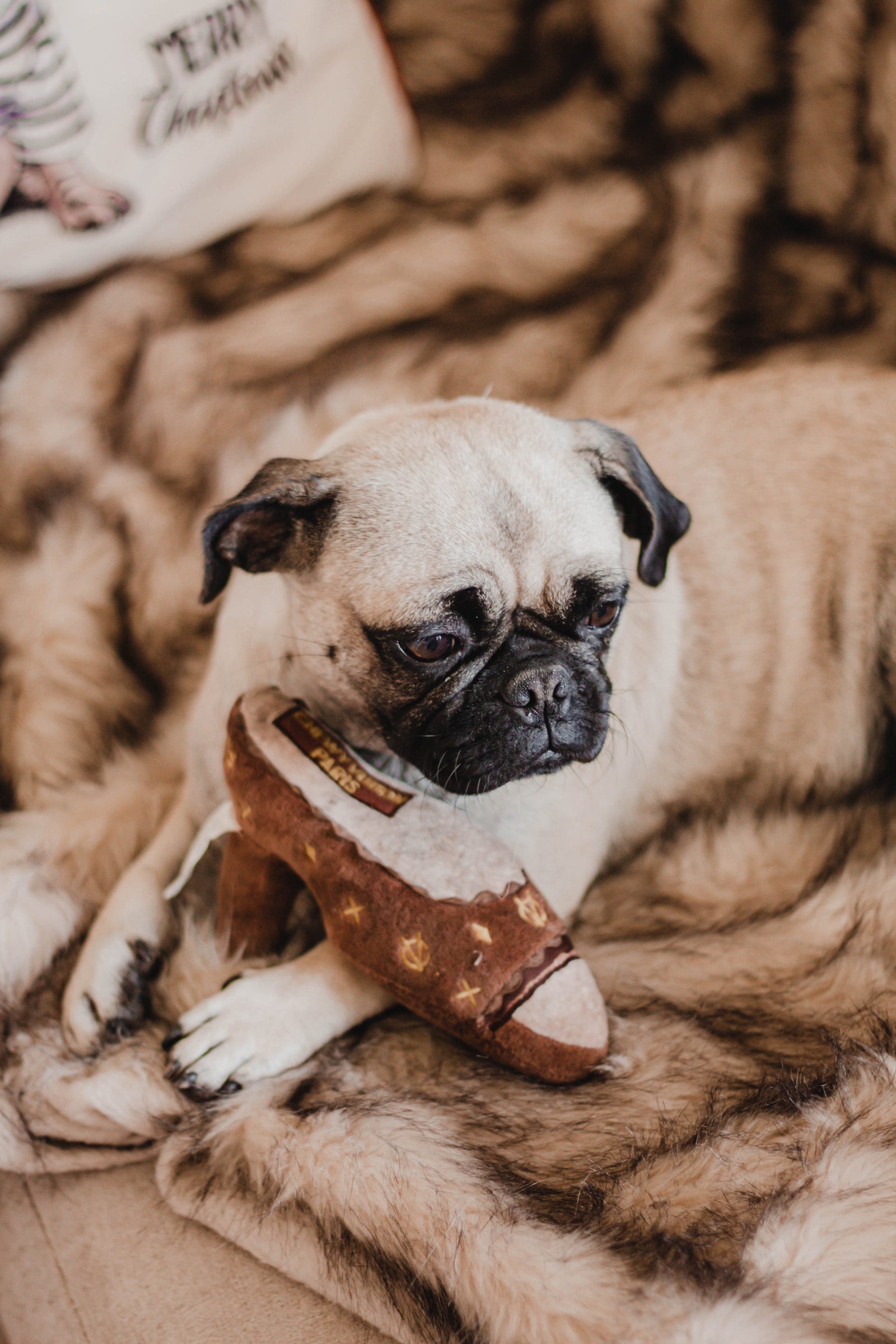 Chewy Vuiton Toy Heel