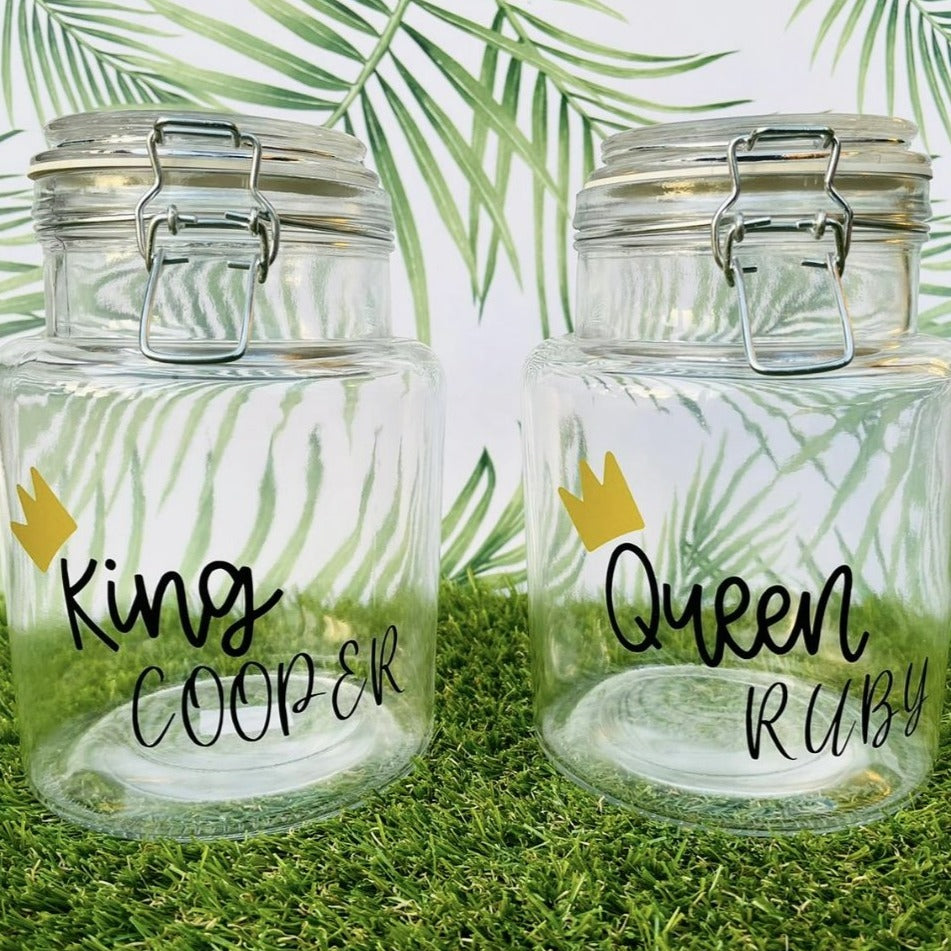 Royal Treat Jars