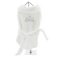 Queen Boo Silver Crown Dog Bathrobe