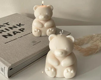 Teddy Bear Candle