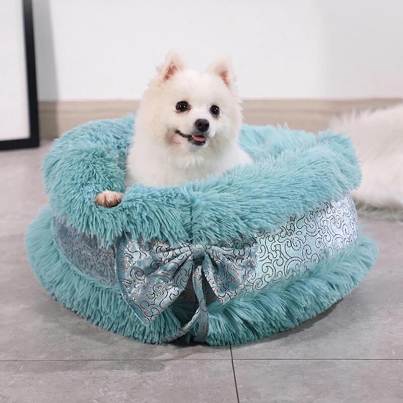 Royal Calming Bow Bed