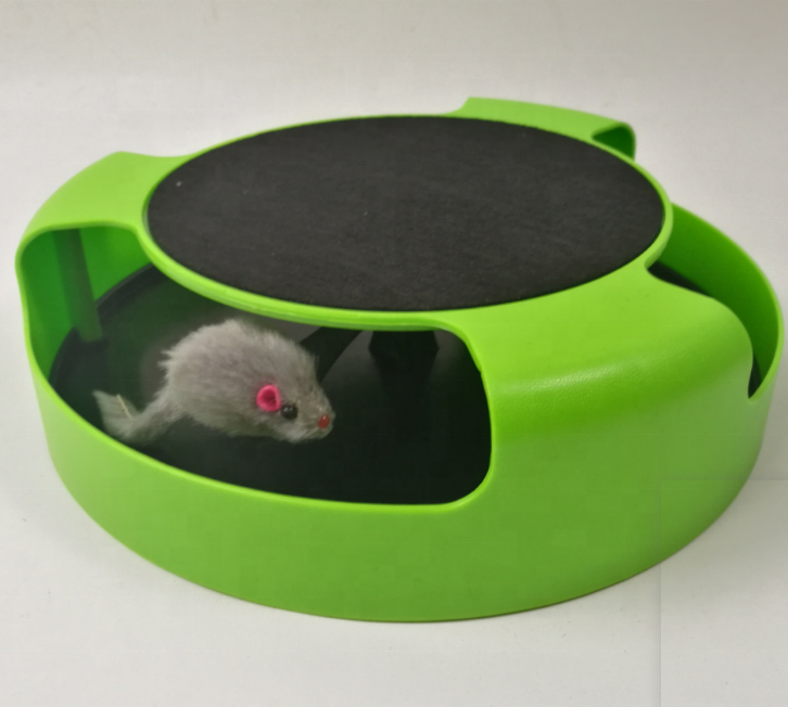 Interactive Round Cat Board