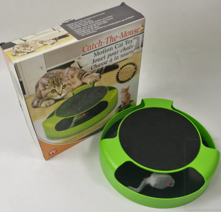 Interactive Round Cat Board